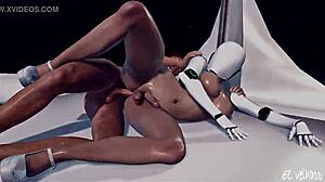 The Shemale Sexbot Teaser 3D Animation NSFW