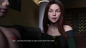 blonde teen with big tits and ass in erotic game