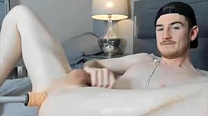 Can You Handle This Pale Twink's Shaved Anal Cum Show?