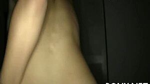 Young Slut Undresses for Blowjob and Fucking