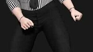 the exotic nude dancing girls of spirit grove in 3d cartoon anime