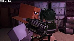 In this hentai tale, a tied femboy endures intense domination by big cocks