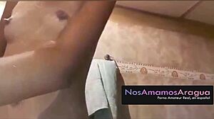 Venezuelan Girl with Big Ass Taking Shower on Webcam