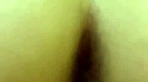 She loves her Satisfyer toy for intense hairy pussy play