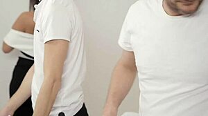 Alysa Gap takes double anal from hung french studs