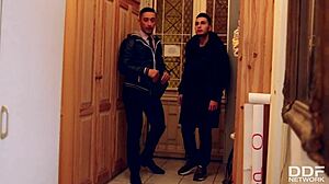 realtor and client humiliate kristy black in dp threesome