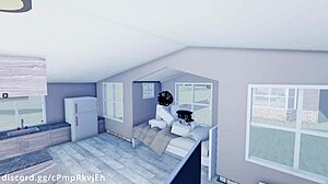 once i met this hot friend in roblox and things got wild fast. missionary creampie was just the start!