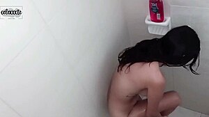 Colombian Lesbians Fuck Hard In Shower