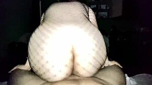 Latina Rides My Cock in Red Stockings. Pov Creampie Follows.