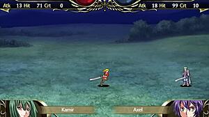 i explore axel in an erotic anime hentai