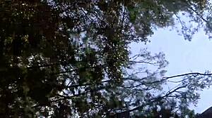 Twink sucks mexican cock then gets public anal fucked