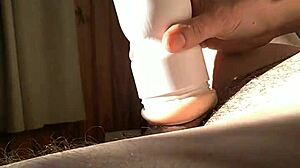 Hey, check out my emo vibe with fleshlight play and milky cum finish