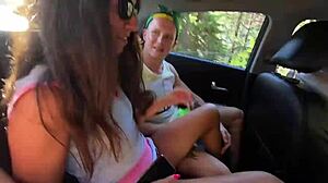 I saw four guys feed a girl their cocks on the beach