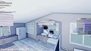 once i met this hot friend in roblox and things got wild fast. missionary creampie was just the start!