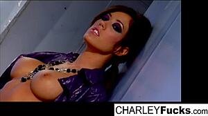 Charlie Enjoys Slippery Wet Fun With Sexy Brunette Capri 😏