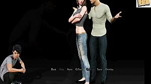 Intertwined 1 - Meeting Alexis in Erotic 3D Anime Scene