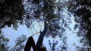 Twink sucks mexican cock then gets public anal fucked