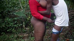 Arab boy fucked the kings wife outdoor with big cock and orgasm