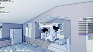 once i met this hot friend in roblox and things got wild fast. missionary creampie was just the start!