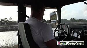 Horny Soldiers Engage In Rough Gay Sex At The Lake