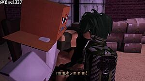 In this hentai tale, a tied femboy endures intense domination by big cocks