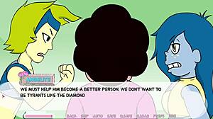 Intense Gem Forces Corruption in Hentai Game Part 1