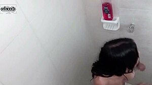 Colombian Lesbians Fuck Hard In Shower