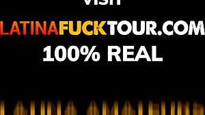 In The Latina Fuck Tour, A Petite Yoga Girl's Tight Pussy Gets Stretched