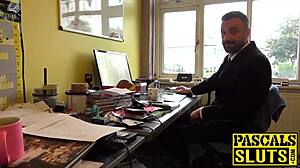 Hot babe Misha Mayfair meets Pascal for session