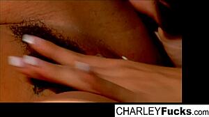 Charlie Enjoys Slippery Wet Fun With Sexy Brunette Capri 😏