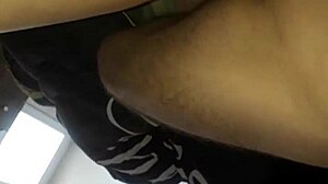 Big dick pumps tight wet Iranian pussy in missionary