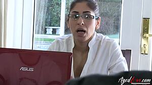 agedlove group activity with sam bourne and mature europeans