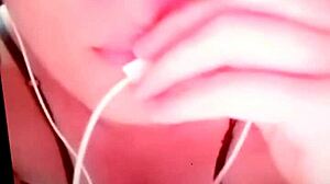 the story of recording a horny girl engaging in passionate sex