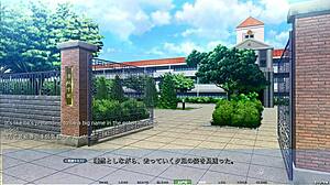 Yunagi bent over in outdoor doggystyle distraction