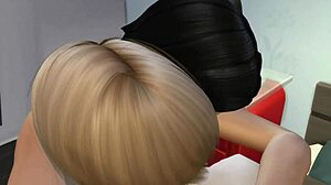 3d anime cartoon where friend gets fucked hard