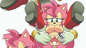 Sonic Pounds Amy In Intense Hentai Action
