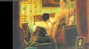 Vintage erotic drawings collection