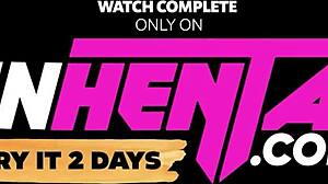 Hentai couple bangs with toys in public dress