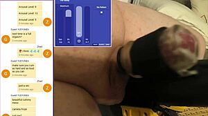 French Amateur Exposes Self Online, Ejaculates Four Times