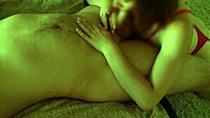 Redhot Fox Delivers Rough POV Blowjob with Orgasm and Big Tits