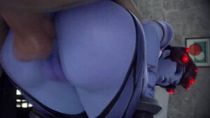 Overwatch Hentai Compilation 155 with Wild Anime Action from 19-11-24 in Retro Cartoon Style