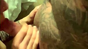 sexy blonde receives unexpected massive load in tight hole