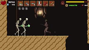 Hailey's treasure: fucking tits and anal in hentai game.