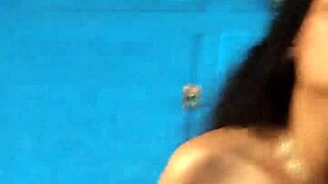 Hot amateur video with a horny grandma