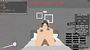 Enjoy roblox-themed adult content with deepthroat and anal