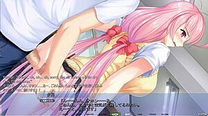 Yunagi bent over in outdoor doggystyle distraction