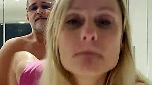 Alineflavio's Latest Homemade Clip Shows Blonde Couple's Raw Cum Action