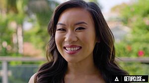 Seductive Teen Kimmy Kimm Enjoys Foreplay Before Riding Big Cock!