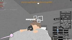 Enjoy roblox-themed adult content with deepthroat and anal