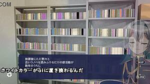 I tried this weird game with shadows having sex in a clubroom, so strange!